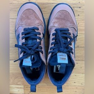 MT Vans Brown and Black Sneakers